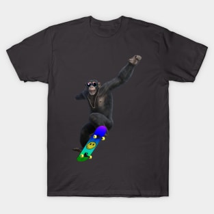 Skater Chimp T-Shirt